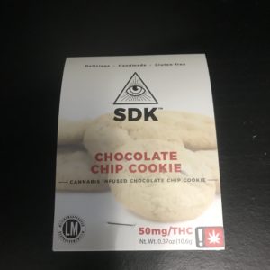 !!!SDK-Chocolate Chip Cookie 50mg THC #2368