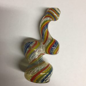 $15 Rasta Stripe Sherlock Bubbler