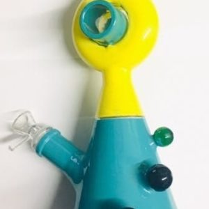 $40 Yellow & Blue Beaker with Tube