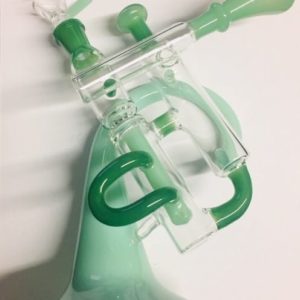 $90 Green Trumpet Bong
