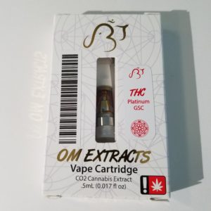 .5g Platinum GSC CO2 Cartridge- OM Extracts