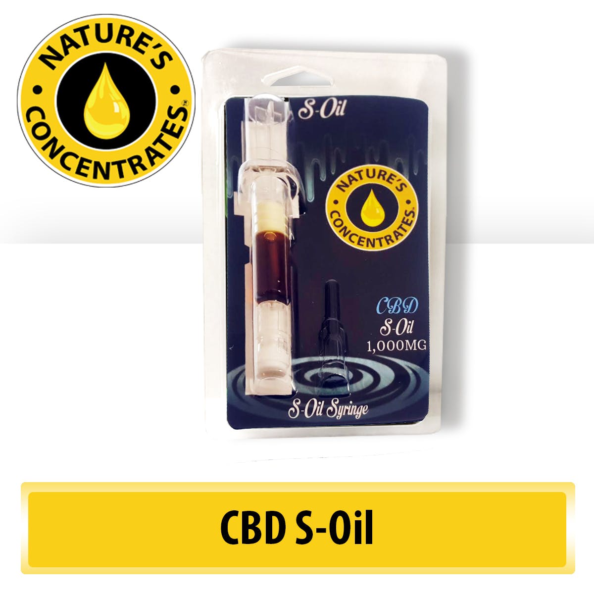 -S Oil - Nature's S-Oil (1g/THC/CBD)