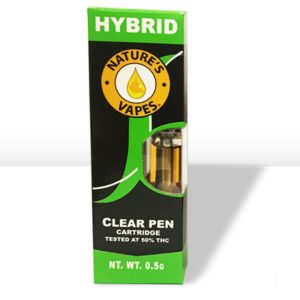 -Vape - Nature's Clear 0.5g Pen Cartridge (Sativa)