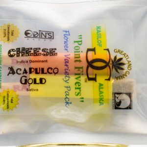 0.5g Preroll 2 pack: Cheese, Acapulco Gold