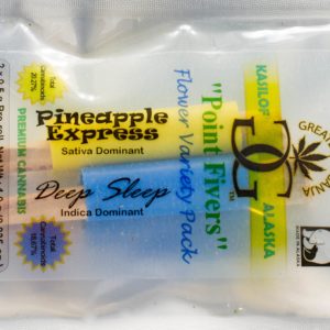 0.5g Preroll 2-Pack: Pineapple Express, Deep Sleep