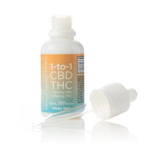 1-to-1 CBD/THC 30ml Tincture by Herb Angels