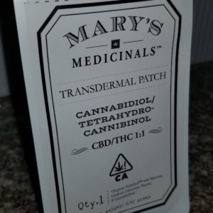 10 mg CBD Patch by Mary's Medicinal's