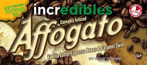 100 mg Incredibles Affogato Bar