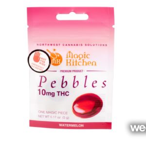 100 mg THC Watermelon Pebbles by Magic Kitchen