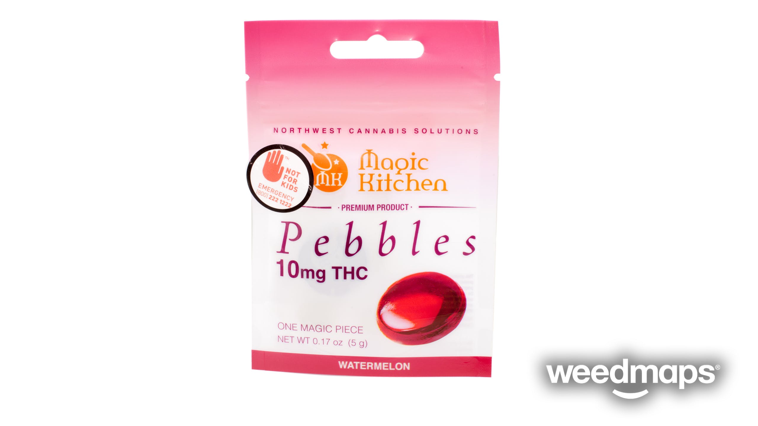 100 mg THC Watermelon Pebbles by Magic Kitchen