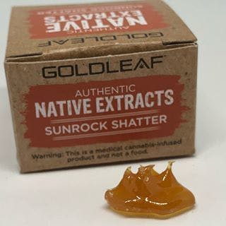 concentrate-1000mg-1g-sunrock-shatter-thai-landrace