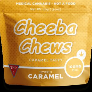 100mg Caramel - Cheeba Chew