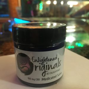 100mg CBD only Medicated Salve by Enlightened Originals