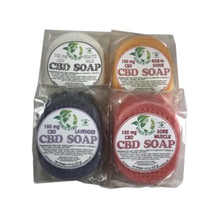 100mg CBD Soap Bar by World of CBDs