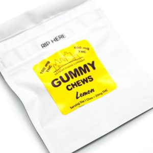100mg Gummy Chews by Detroit Fudge Company