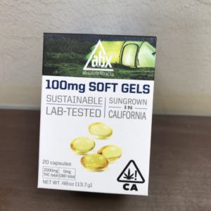 100mg Soft Gels - 20 Count