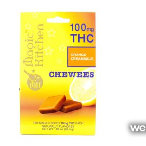 100mg THC Orange Creamcicle Chews 10pk - NWCS