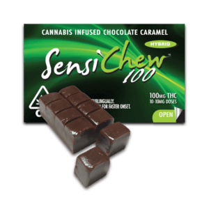 edible-100mgthc-hybrid-chocolate-sensi-chew