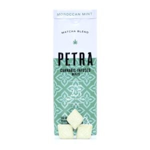 100mgTHC Petra Moroccan Mints - Kiva Confections