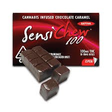 edible-100mgthc-sativa-chocolate-sensi-chew