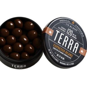 100mgTHC Terra Espresso Bites - Kiva Confections