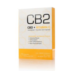 10mg CBD+Vitamin C Capsules by Herb Angels