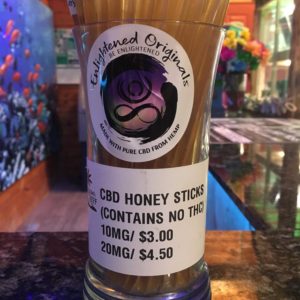 10mg CBD only Honey Stick by Enlightened Originals