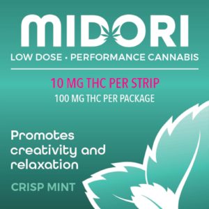 10MG Mint Breath Strips - 10 Count