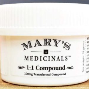 1:1 Compound Balm - from Mary's Medicinals