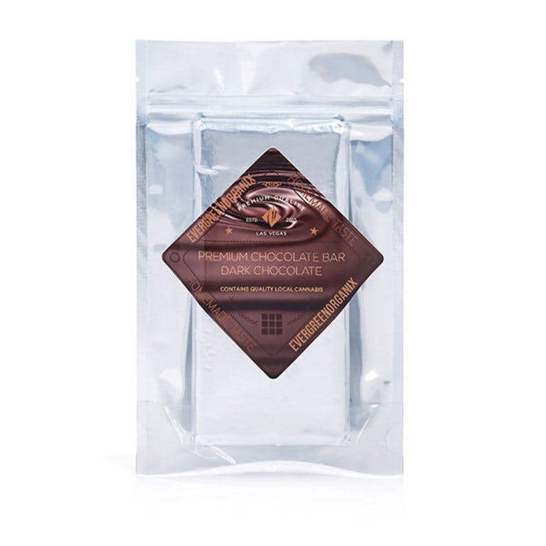 1:1 Dark Chocolate Bar (THC:CBD) | Evergreen Organix