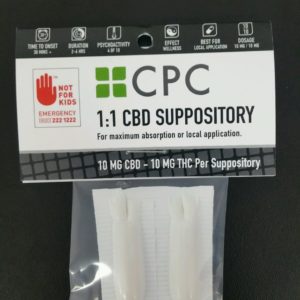 1:1 Suppositories 2 pack by CPC