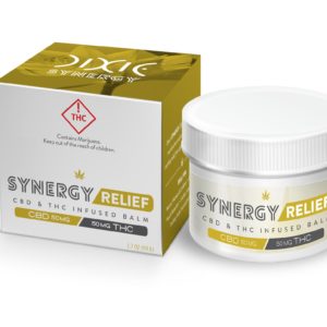 1:1 Synergy Relief Balm (THC:CBD) | Dixie Elixirs and Edibles