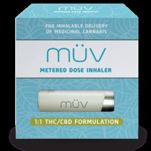 1:1 THC CBD Metered Dose Inhaler 500mg
