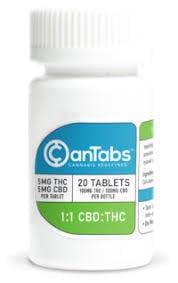 1:1 THC/CBD Cantabs - Pure Tonic