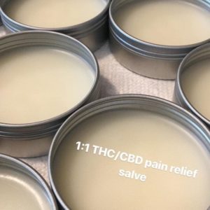 1:1 THC/CBD Pain Relief Salve