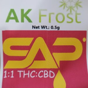 1:1 THC:CBD SAP Cartridge