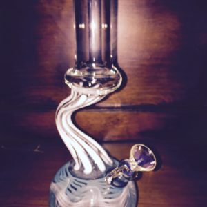 11" USA Bent Mixed Color Water Pipe