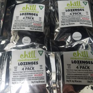 120mg Lozenges on a Stick by Chill Medicated
