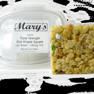 140mg Rice Krispie Square by Mary's Medibles