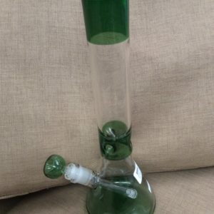 15" Green Breaker Water Pipe