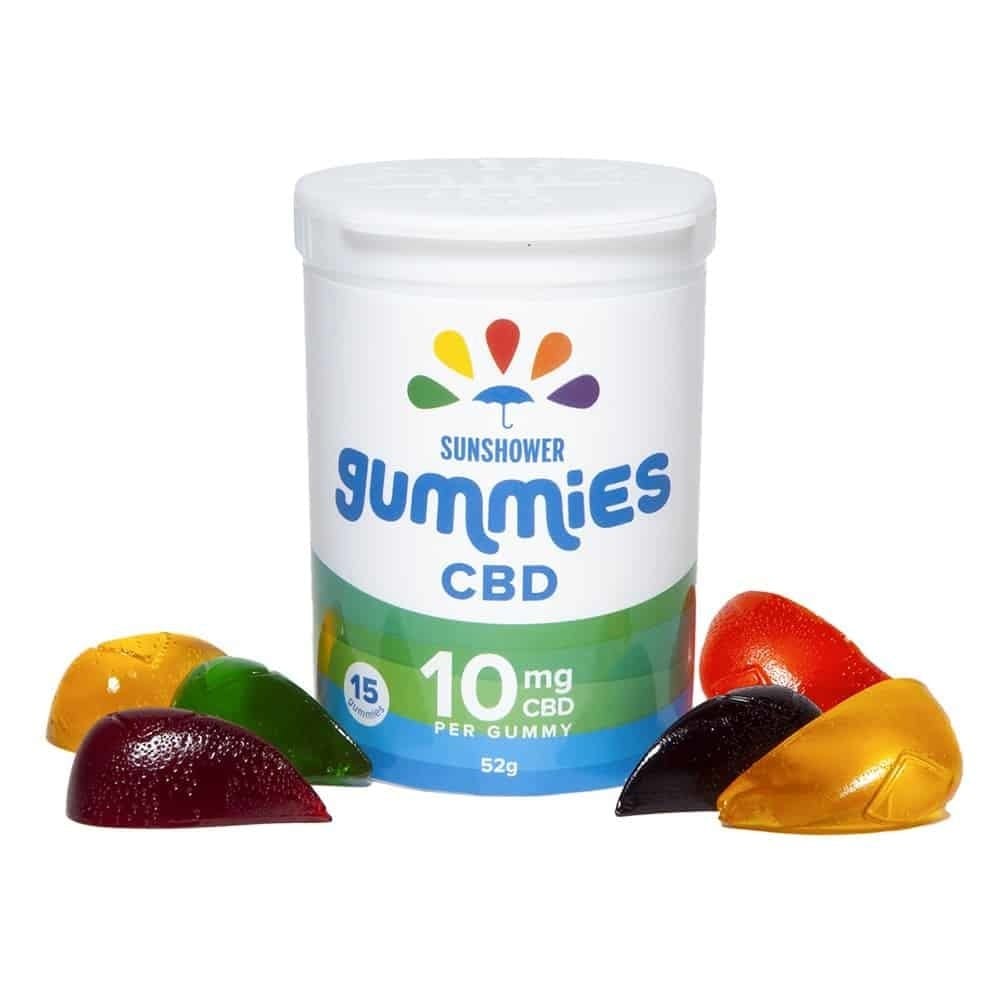 150mg CBD Sunshower Gummies by Baked Edibles Inc.