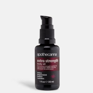 1oz Extra Strength Body Oil - Apothecanna