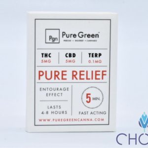 2 pk - Pure Relief - CBD/THC Tablets by Pure Green