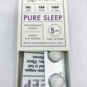 2 pk - Pure Sleep - CBD/THC Tablets by Pure Green
