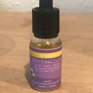20:1 CBD:THC Tangerine Tincture
