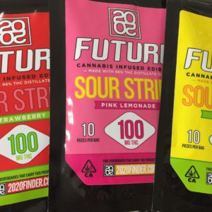20/20 Future - 100mg Strawberry Sour Strips