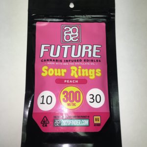 2020 Future Peach Sour Rings 300MG