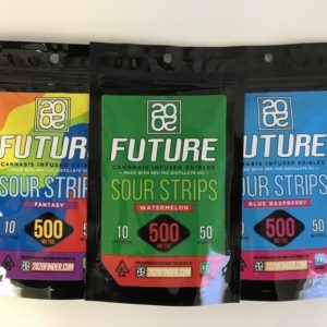 2020 Future Pineapple Sour Strips 100mg