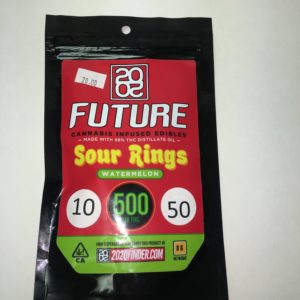 2020 Future Watermelon Sour Rings 500MG