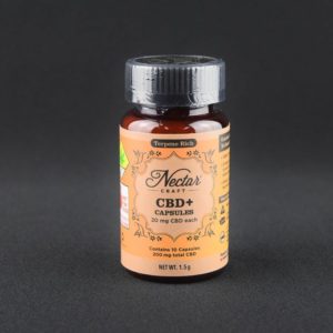 20mg CBD Capsule - Nectar Craft